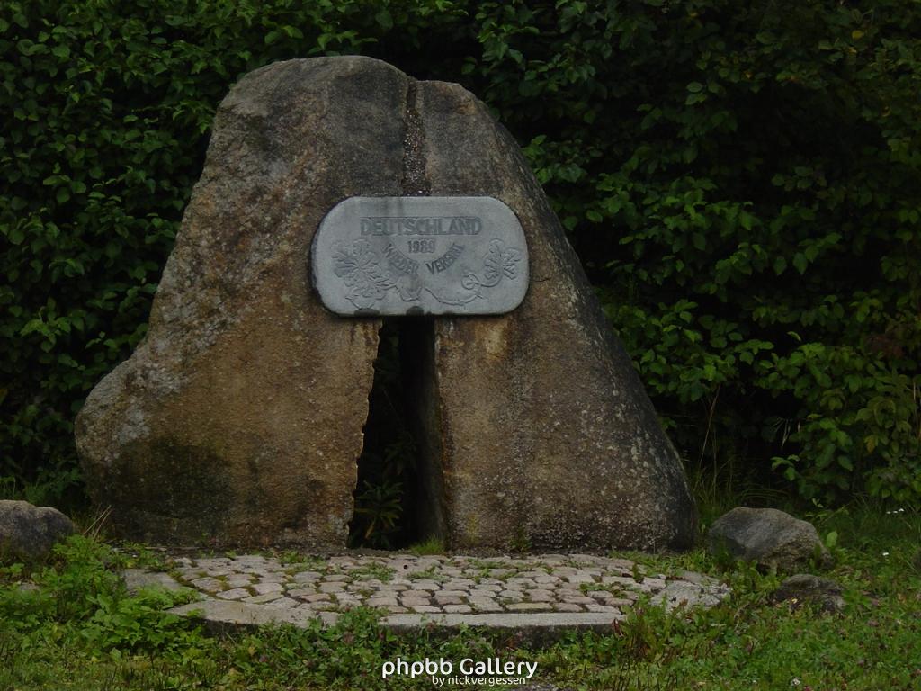 Gedenkstein an der Straße Braunlage Elend