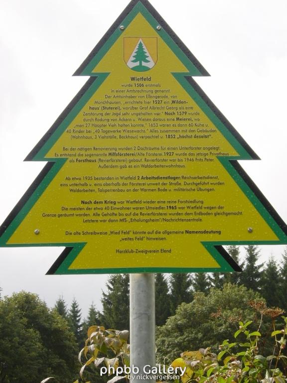 Hinweisschild