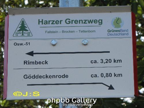 Grenzspuren b.Göddencken Nordharz