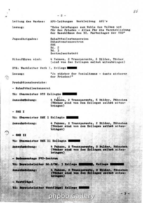 1. Mai 1988, Schuhfabrik Weissenfels - 2