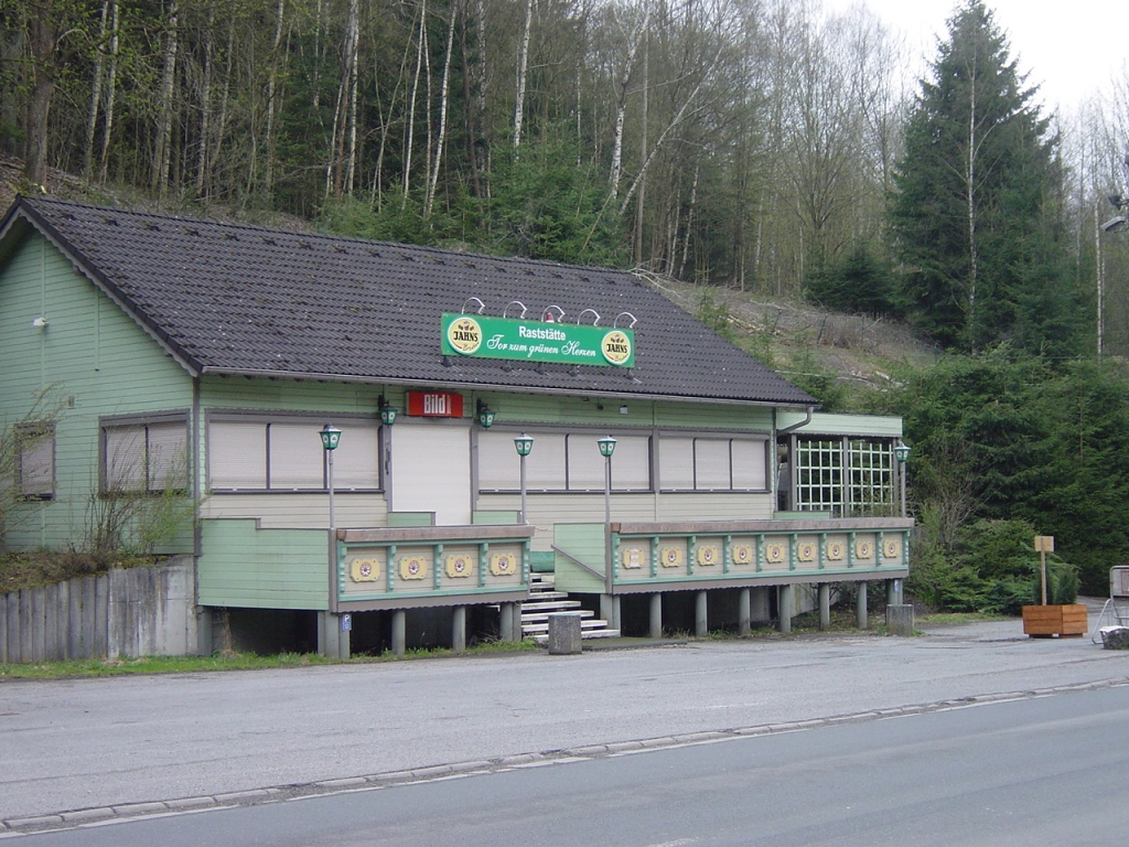 Gasthaus auf der Grenze geschlossen