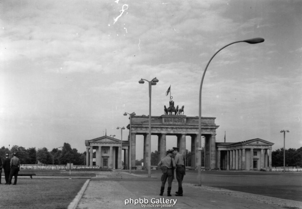 Grenze in Berlin ca.1963