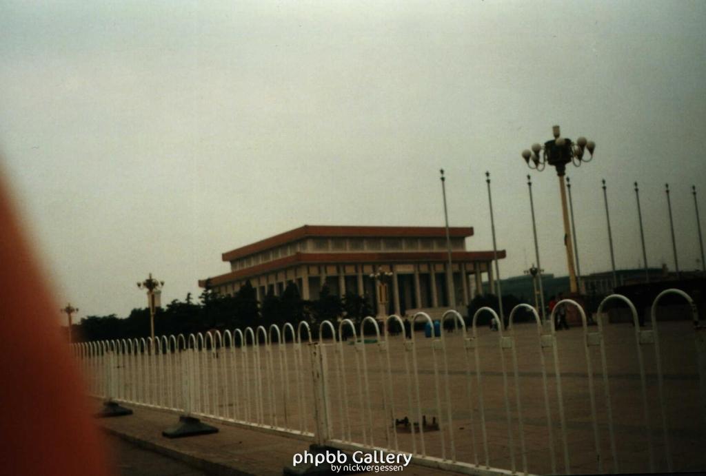 Das Mausoleum von Mao in Peking.