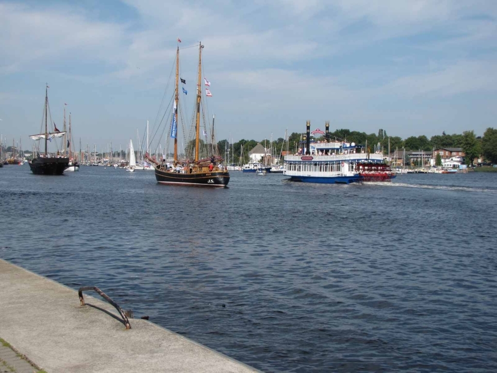 Rostock Stadthafen Hanse Sail 2009