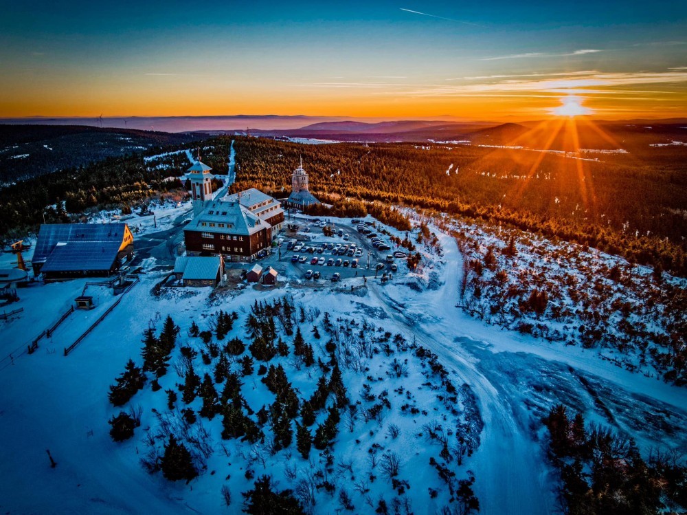 Fichtelberg von oben