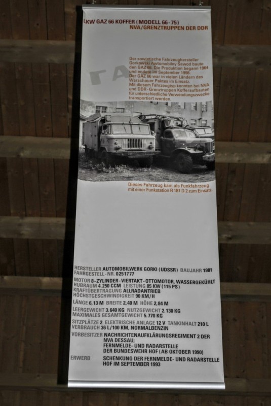 LKW GAZ 66 Koffer