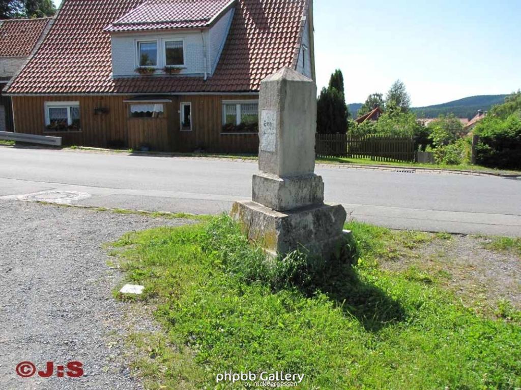 Grenzspuren bei Hohegeiß-Harz