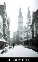 Schlundgasse ca.1900 mit Stadtkirche