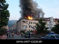 Großbrand Meiningen 2007 Innenstadt !