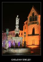 Meiningen Heinrichsbrunnen Markt 1995