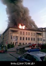 Großbrand in Meiningen !Brandstiftung!