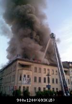 Großbrand in Meiningen !Brandstiftung!