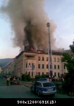 Großbrand in Meiningen !Brandstiftung!