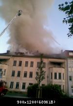 Großbrand in Meiningen !Brandstiftung!