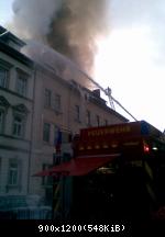 Großbrand in Meiningen !Brandstiftung!