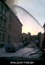 Großbrand in Meiningen !Brandstiftung!