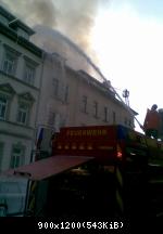 Großbrand in Meiningen !Brandstiftung!