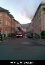Großbrand in Meiningen !Brandstiftung!