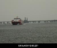 Hafen von Hooksiel, die Fähre von Helgoland