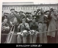 Spanienkämpfer auf dem Roten Platz. Moskau 1937.