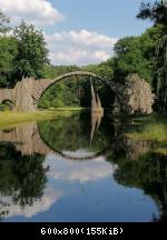 Rhododendronpark Kromlau... die Rakotzbrücke