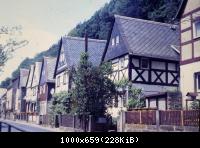Die Sieben-Brüder-Häuser in Postelwitz (Bad Schandau)