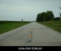 brachliegender Teil der alten Route 66