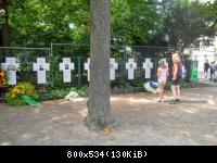 Gedenkstelle der Toten an der Berliner Mauer