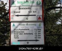 Kolonnenweg-Grenzspuren im Harz